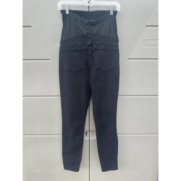 J.Crew BA785 Women's Black Maternity Jeans Signature Stretch Size 27 - Picture 6 of 13